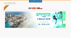 Desktop Screenshot of cancun-half-marathon.com